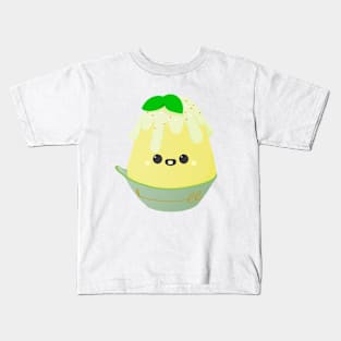 Cute little Yellow Kakigõri Kids T-Shirt